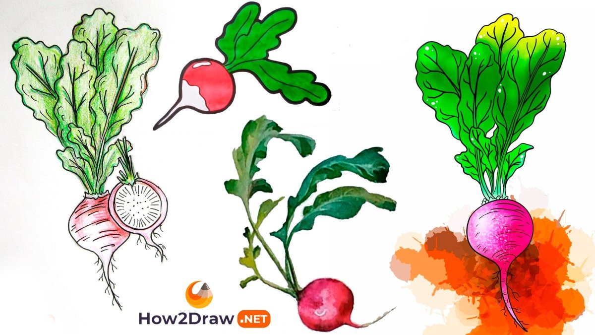 Редиска с улыбкой