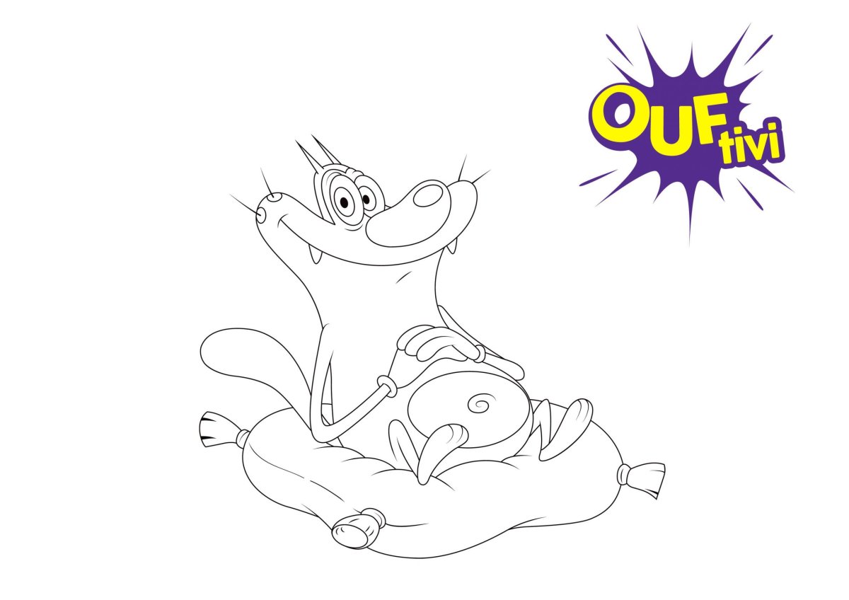 Oggy раскраска эмоции