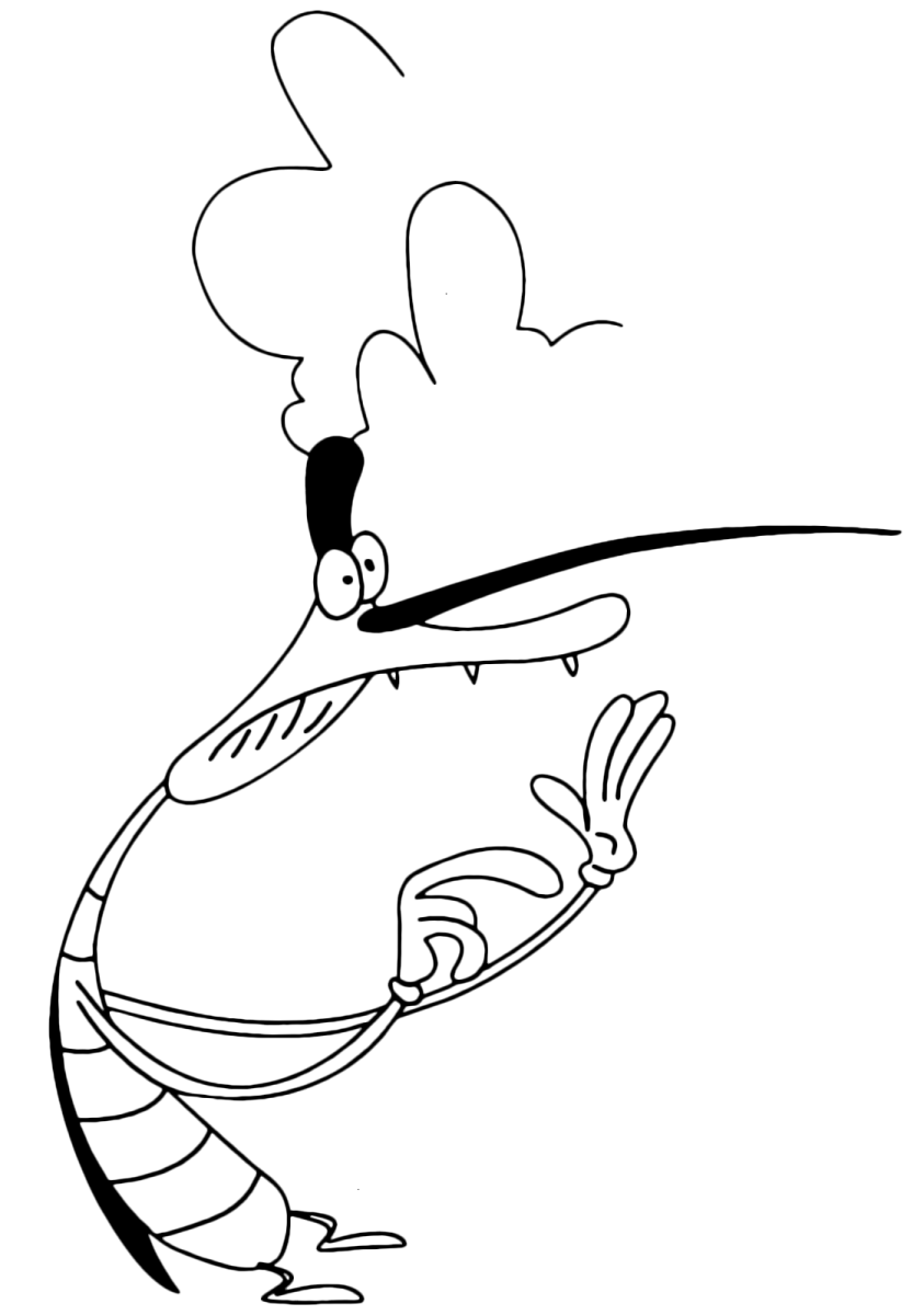 Огги и тараканы картинки раскраски