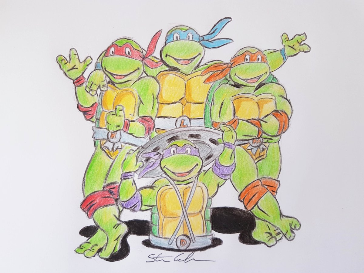 Черепашки ниндзя 1987 в одежде