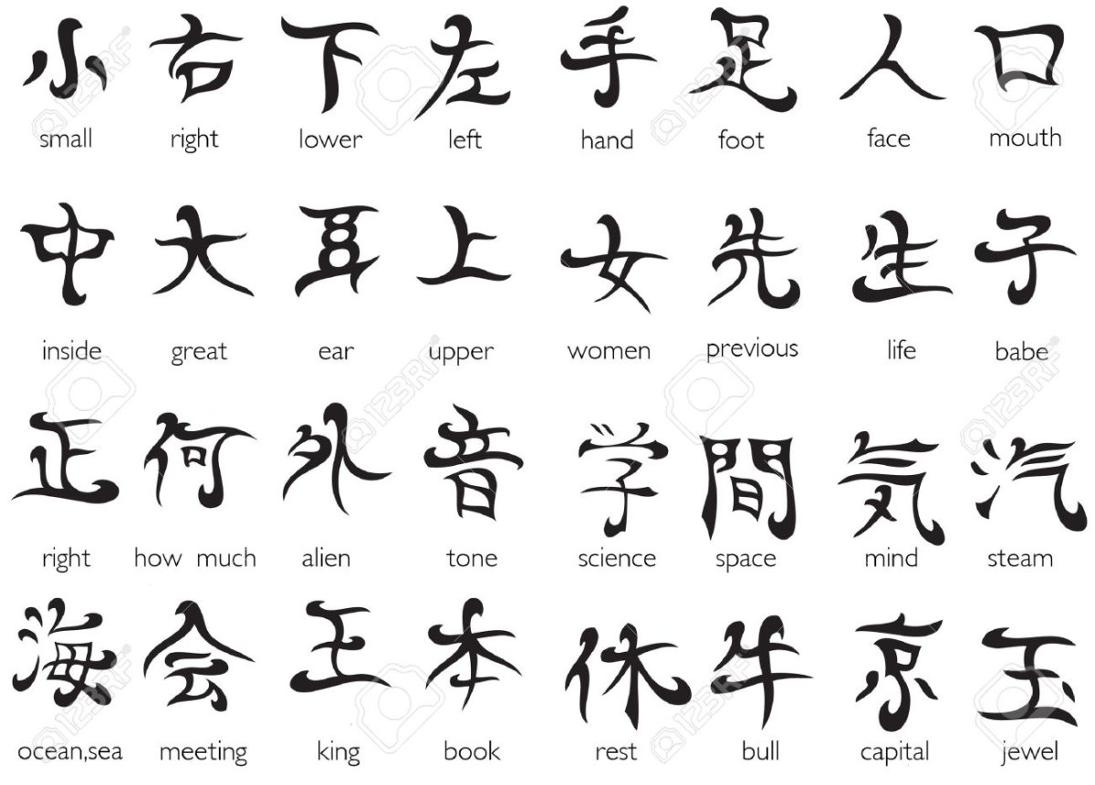 Японский символ любви вечной