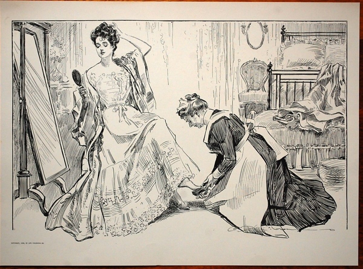 Иллюстратор Чарльз Гибсон