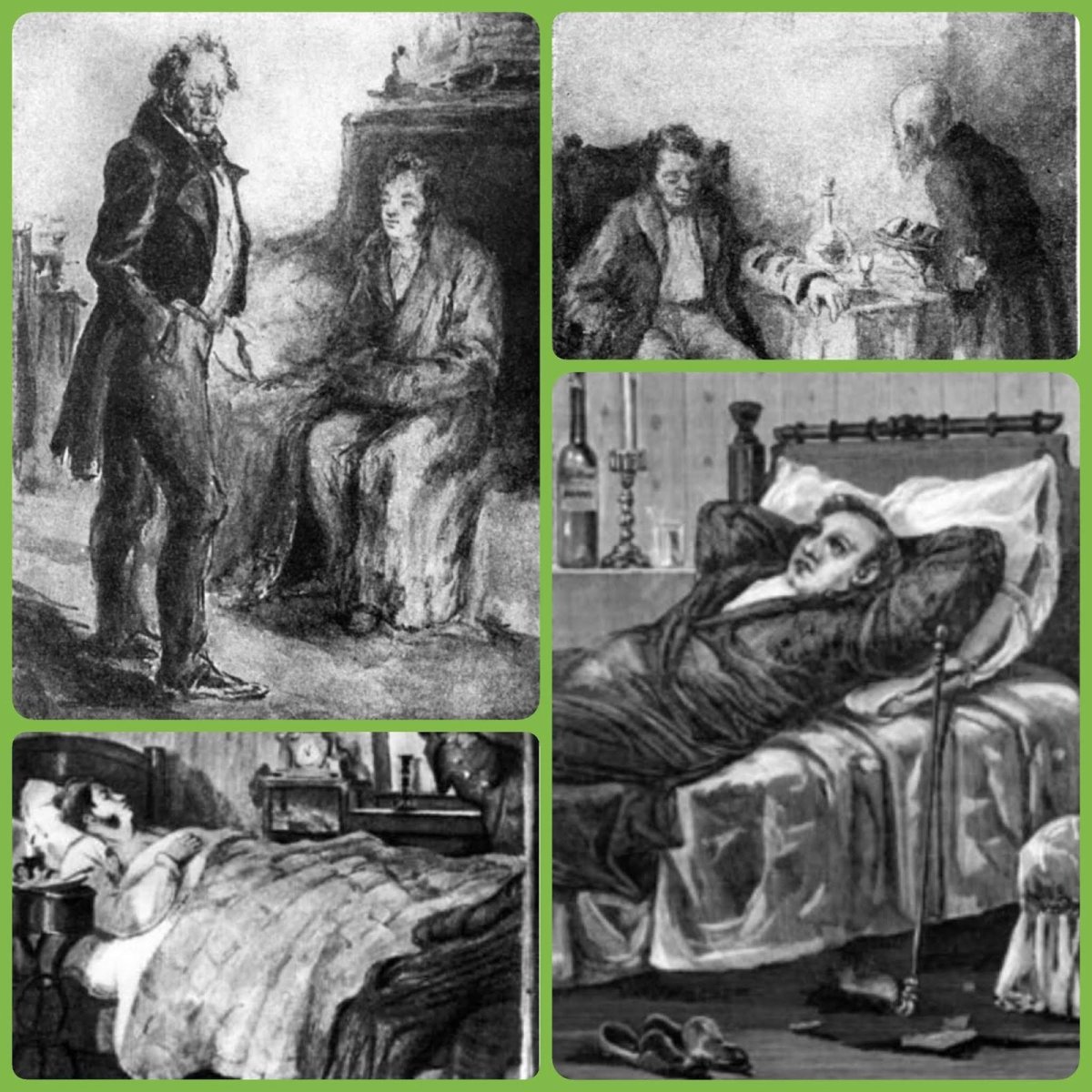 Иллюстрации к роману Обломов Гончарова