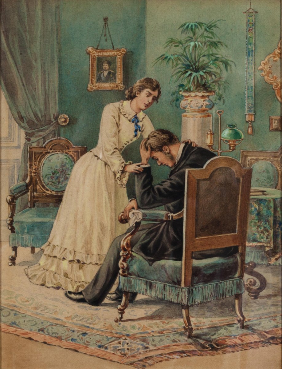 Обломов и Ольга Ильинская