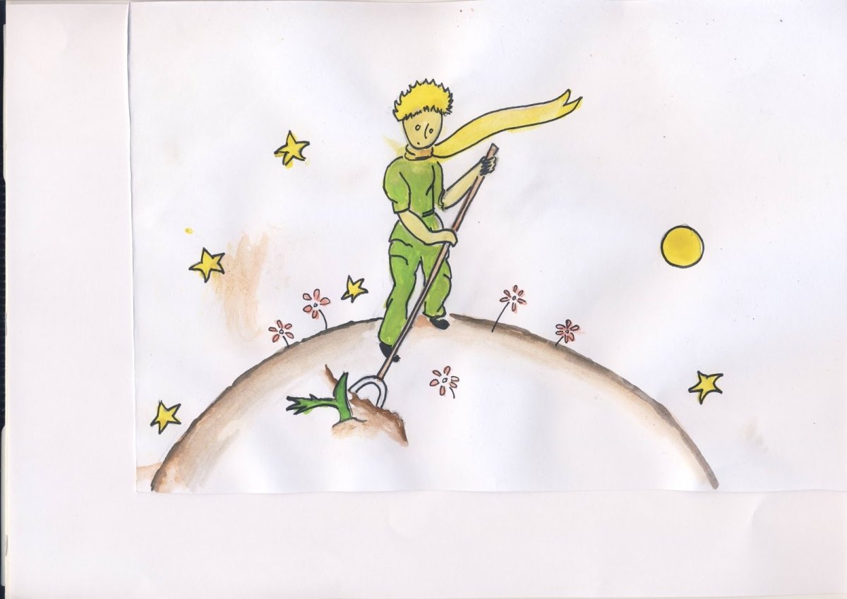 Экзюпери маленький принц Планета