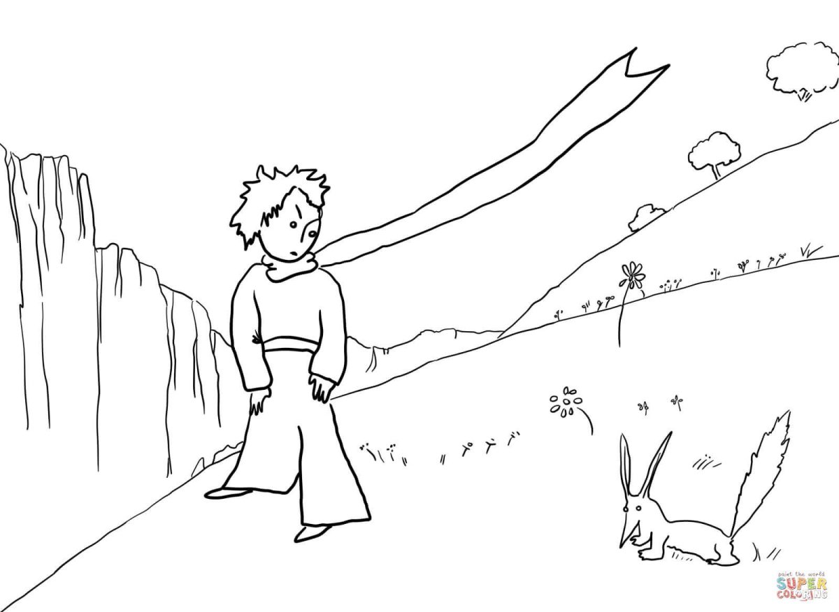 Маленький принц на комете