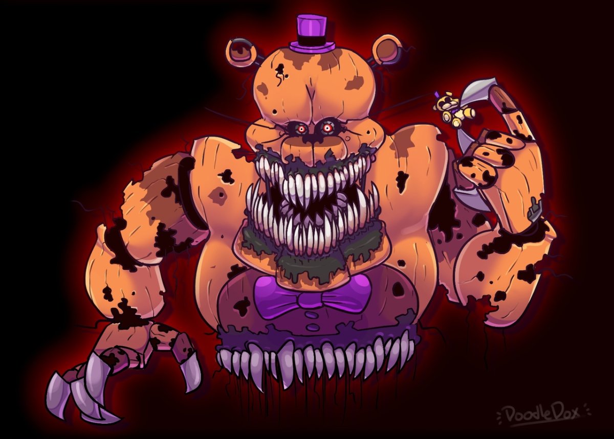 ФНАФ 2 Олд Голден Фредди