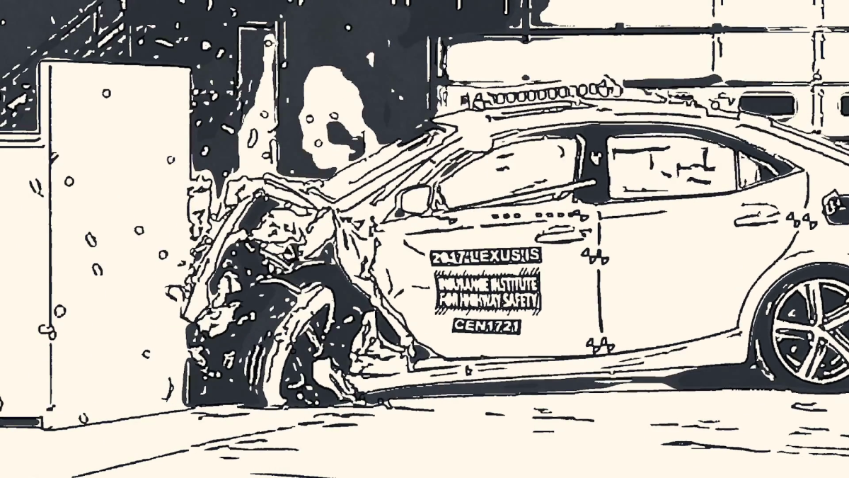 Разрушенная машина