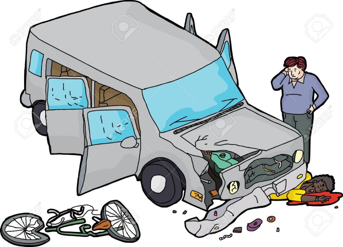 Векторные иллюстрации ДТП