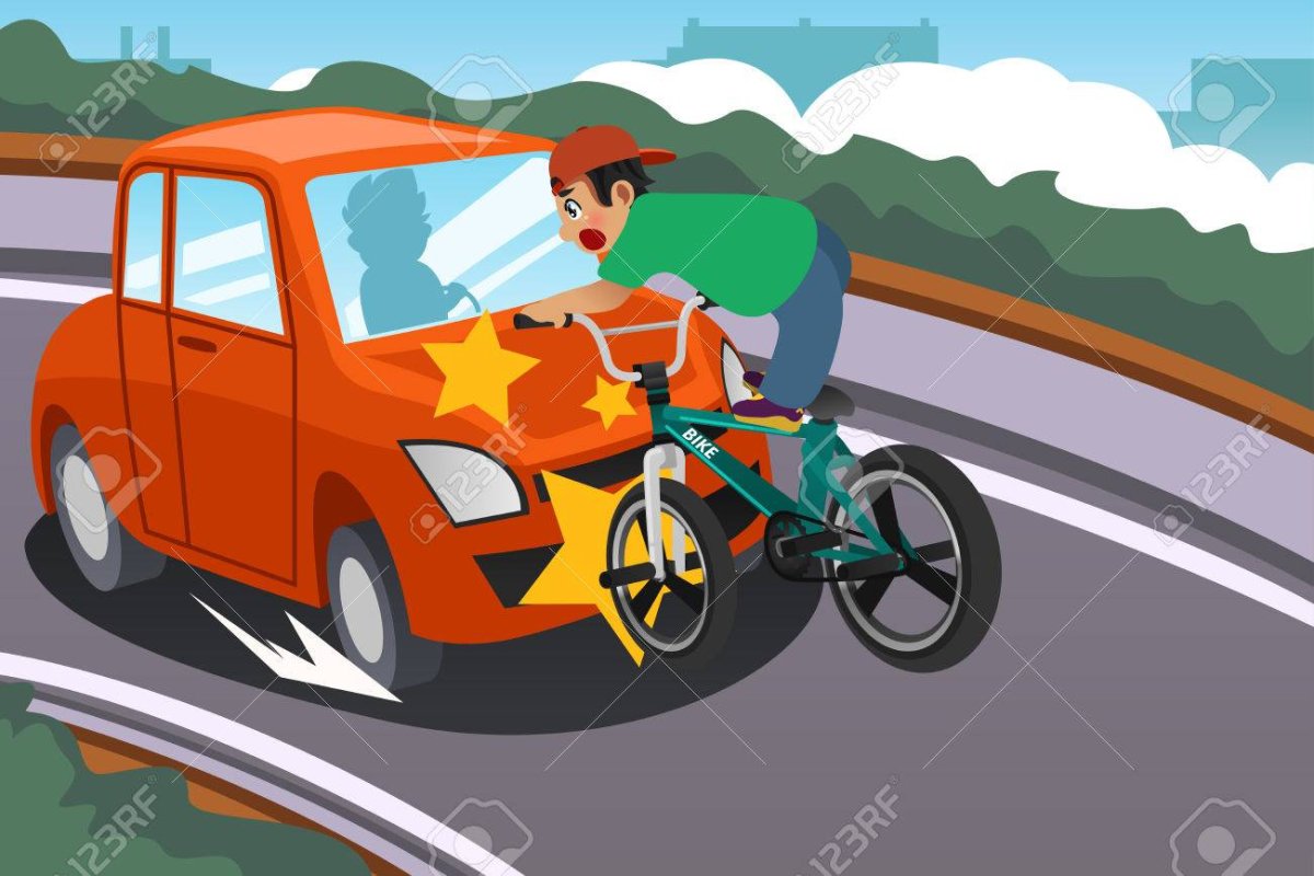 Человек ДТП клипарт