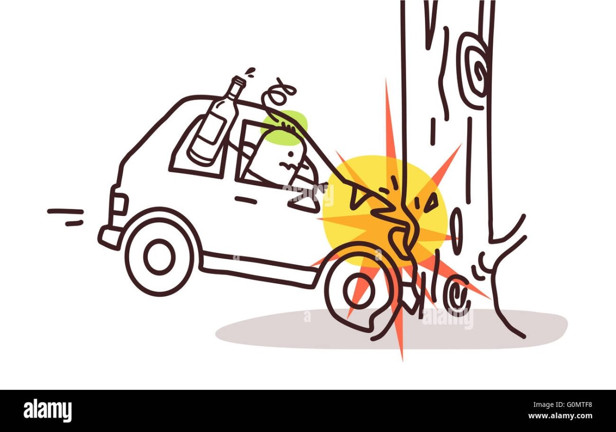 Раскраска ДТП