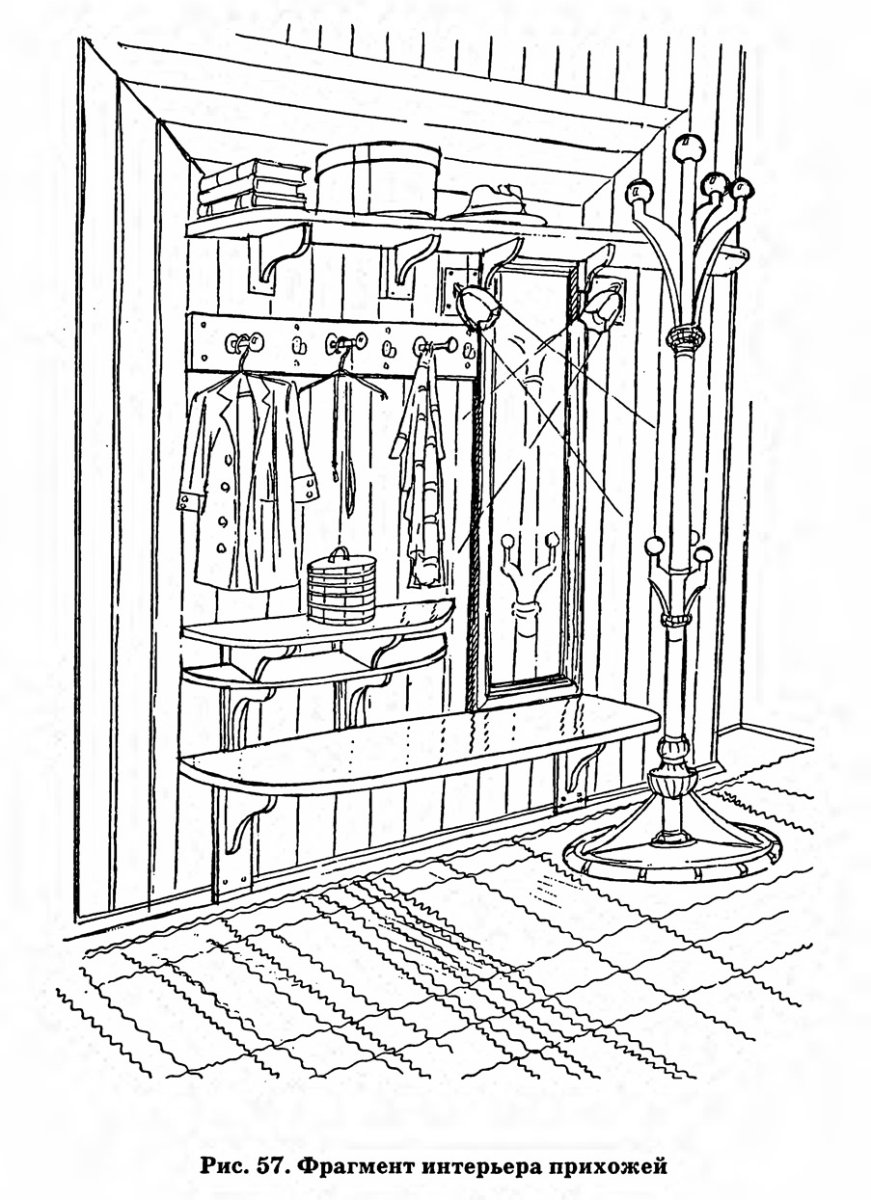 Наброски прихожей