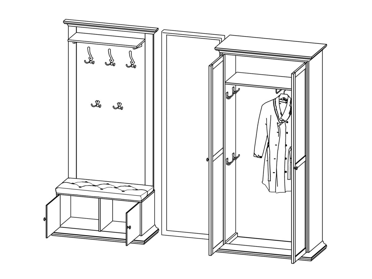 Эскиз прихожей