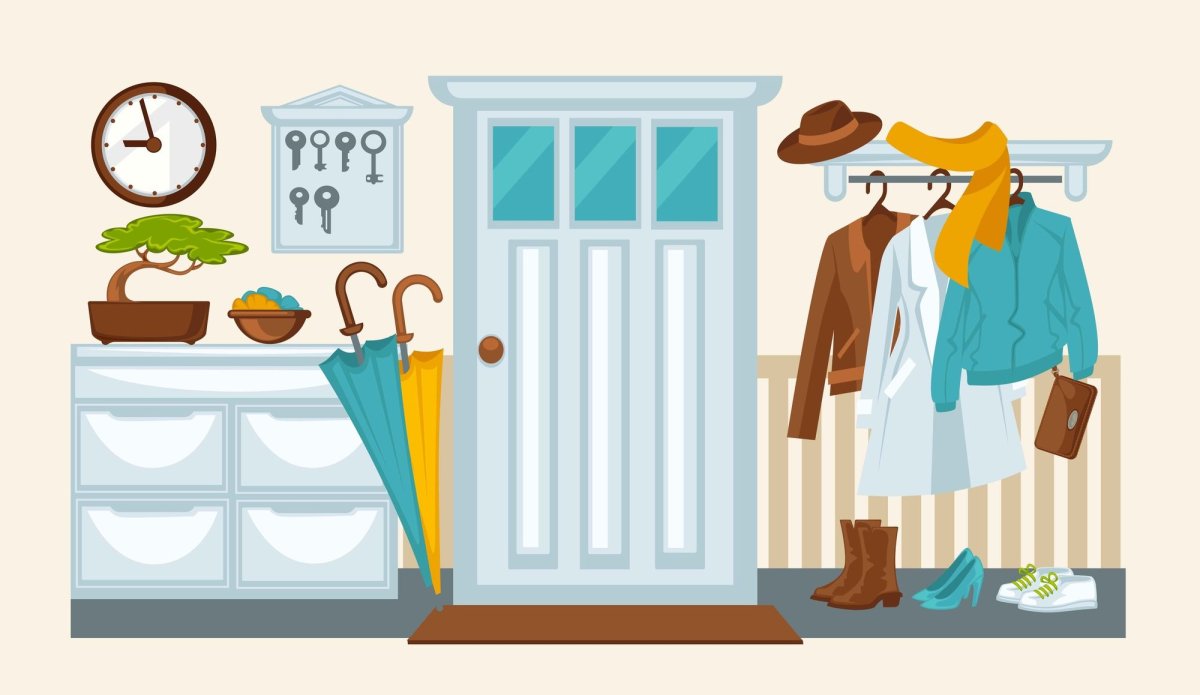 Мультяшная прихожая