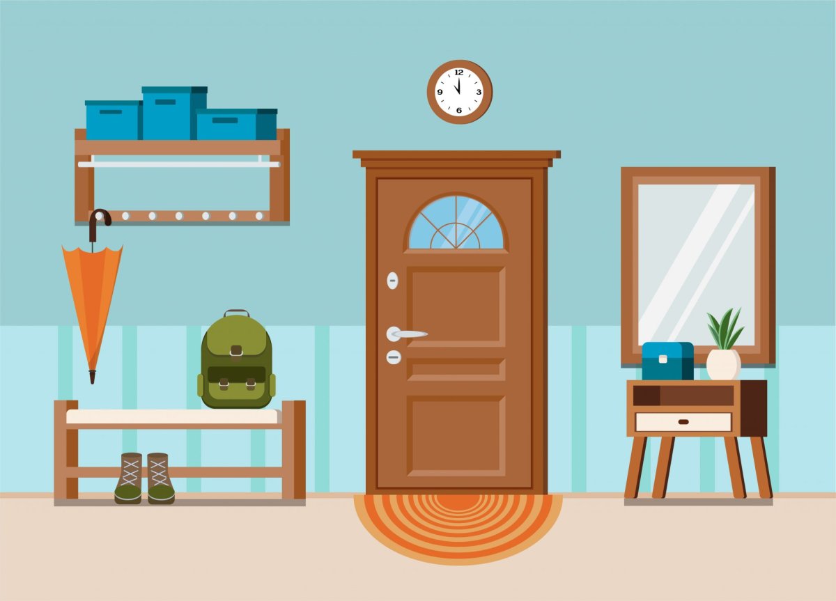 Мультяшная прихожая