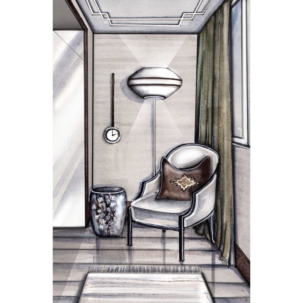 Скетч прихожей