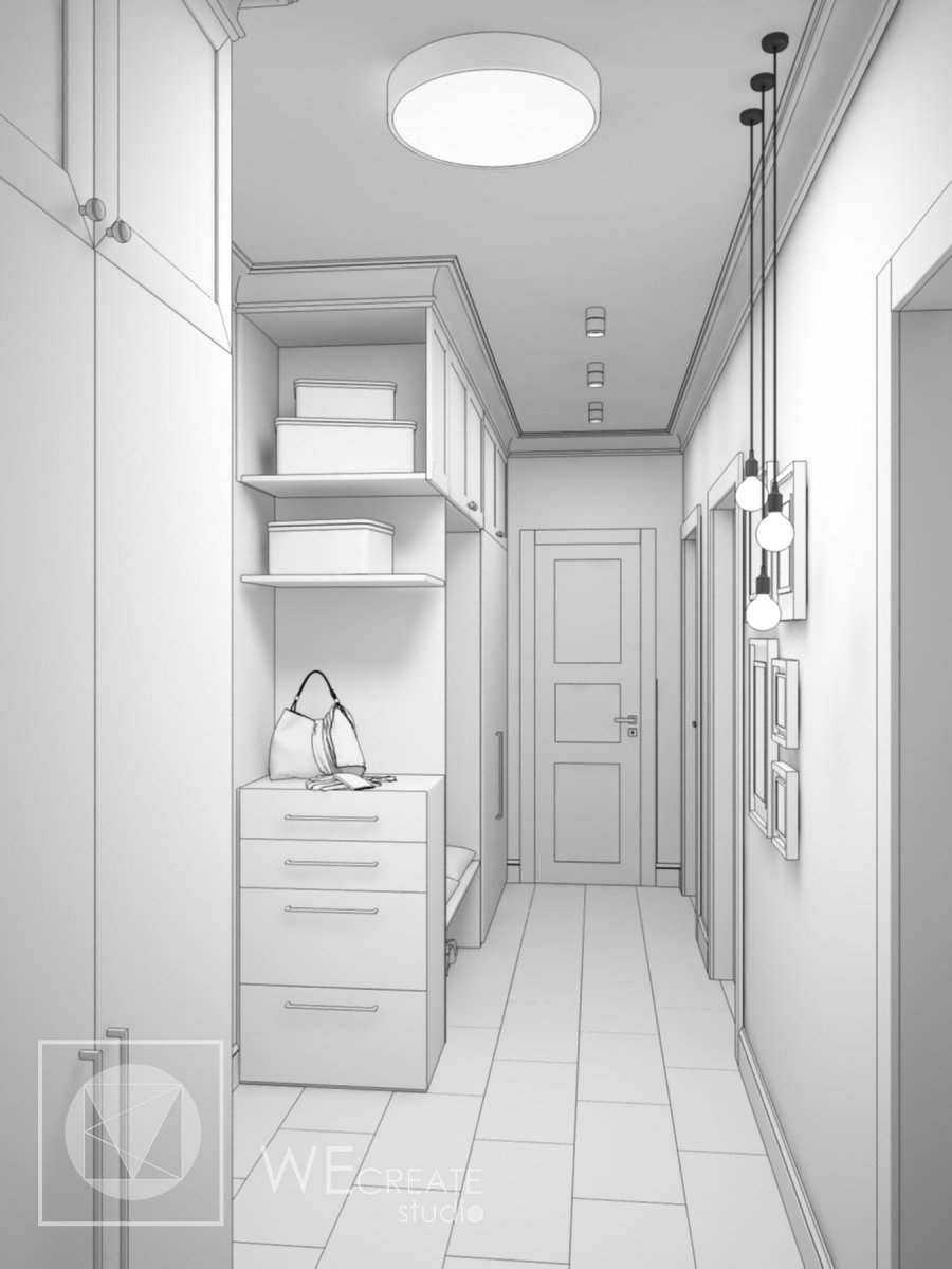 Эскиз прихожей