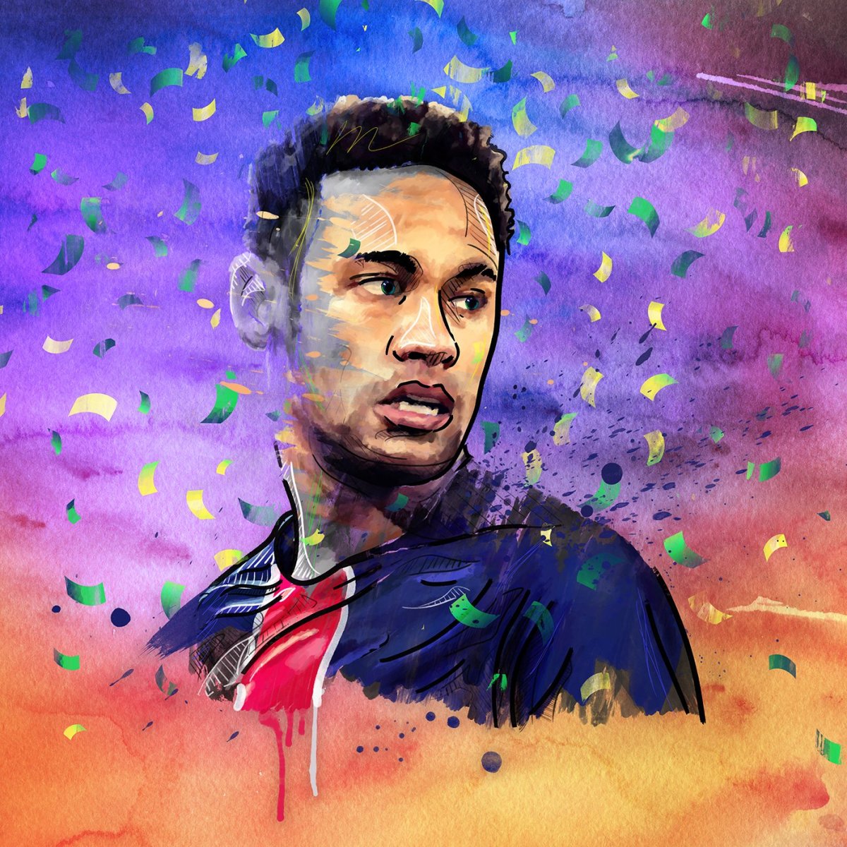 Неймар мультяшный