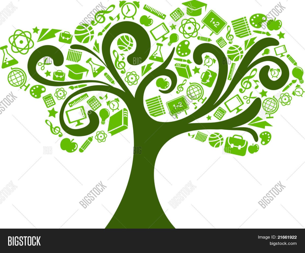 Дерево с книжками