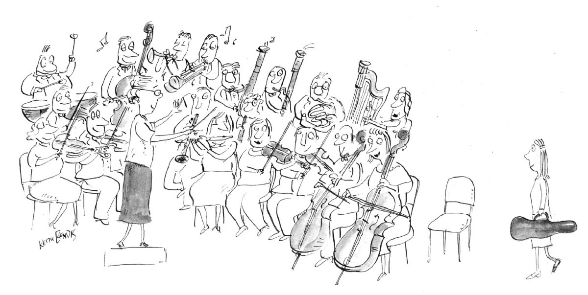 Зарисовка оркестра