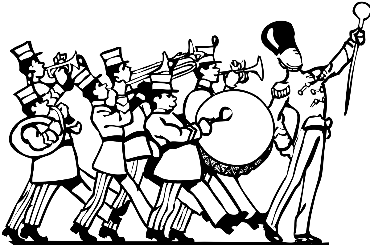 Рисование музыкальных инструментов одной линией