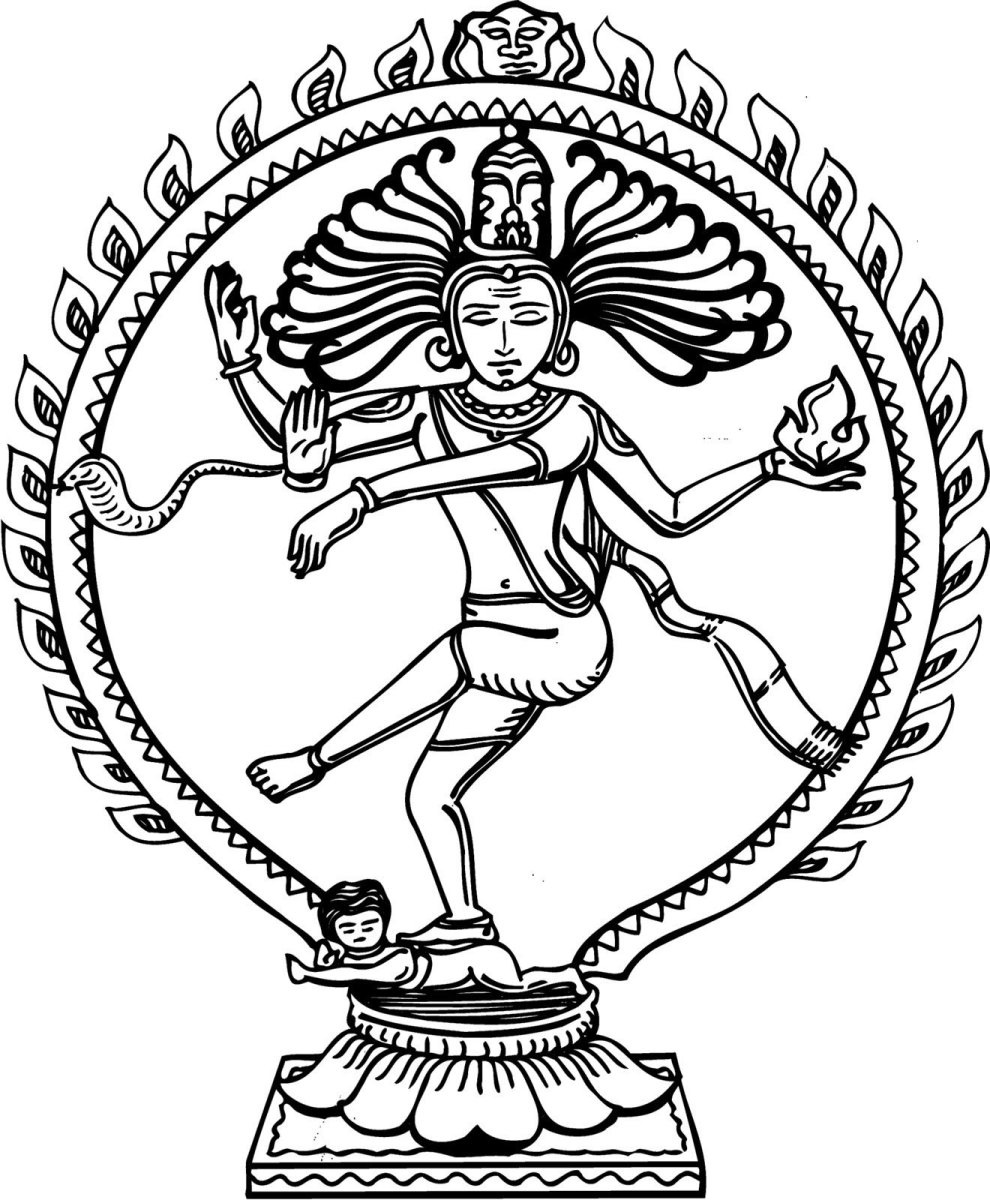 Шива Натараджа тату