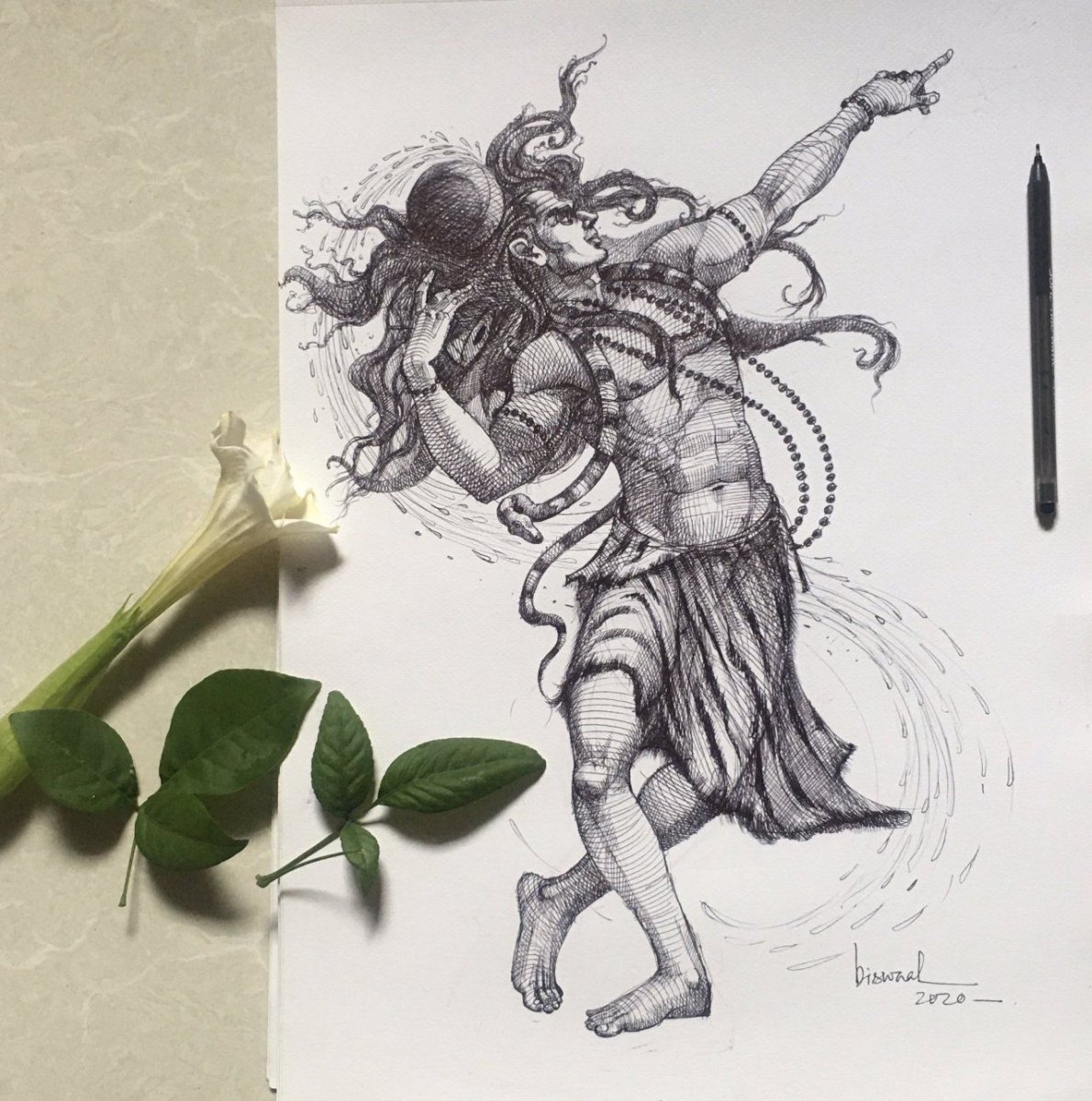 Бхайрава Кали Мандала тату