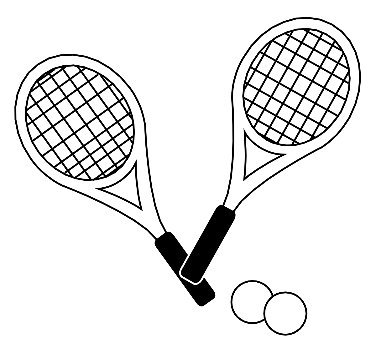 Бадминтон раскраска для детей