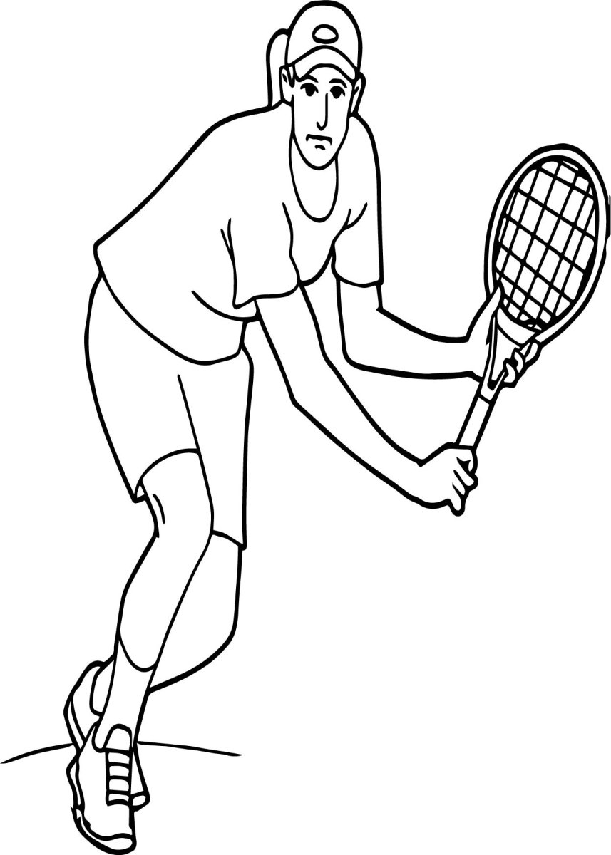 Теннисист клипарт