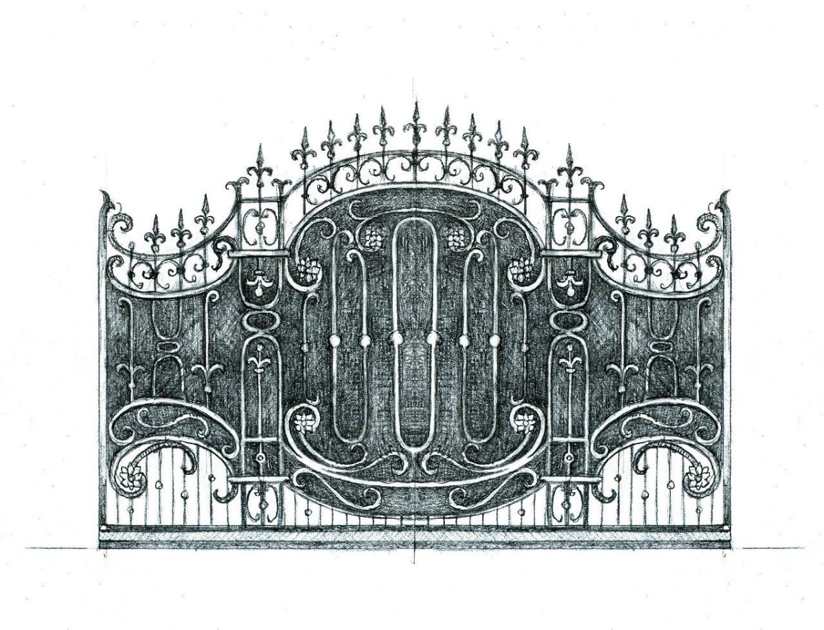 Орнамент для ворот