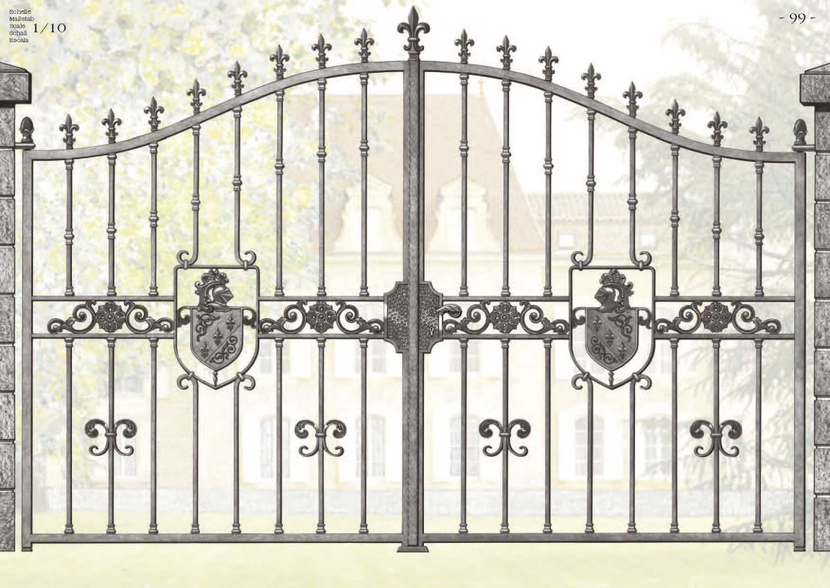 Эскизы ворот