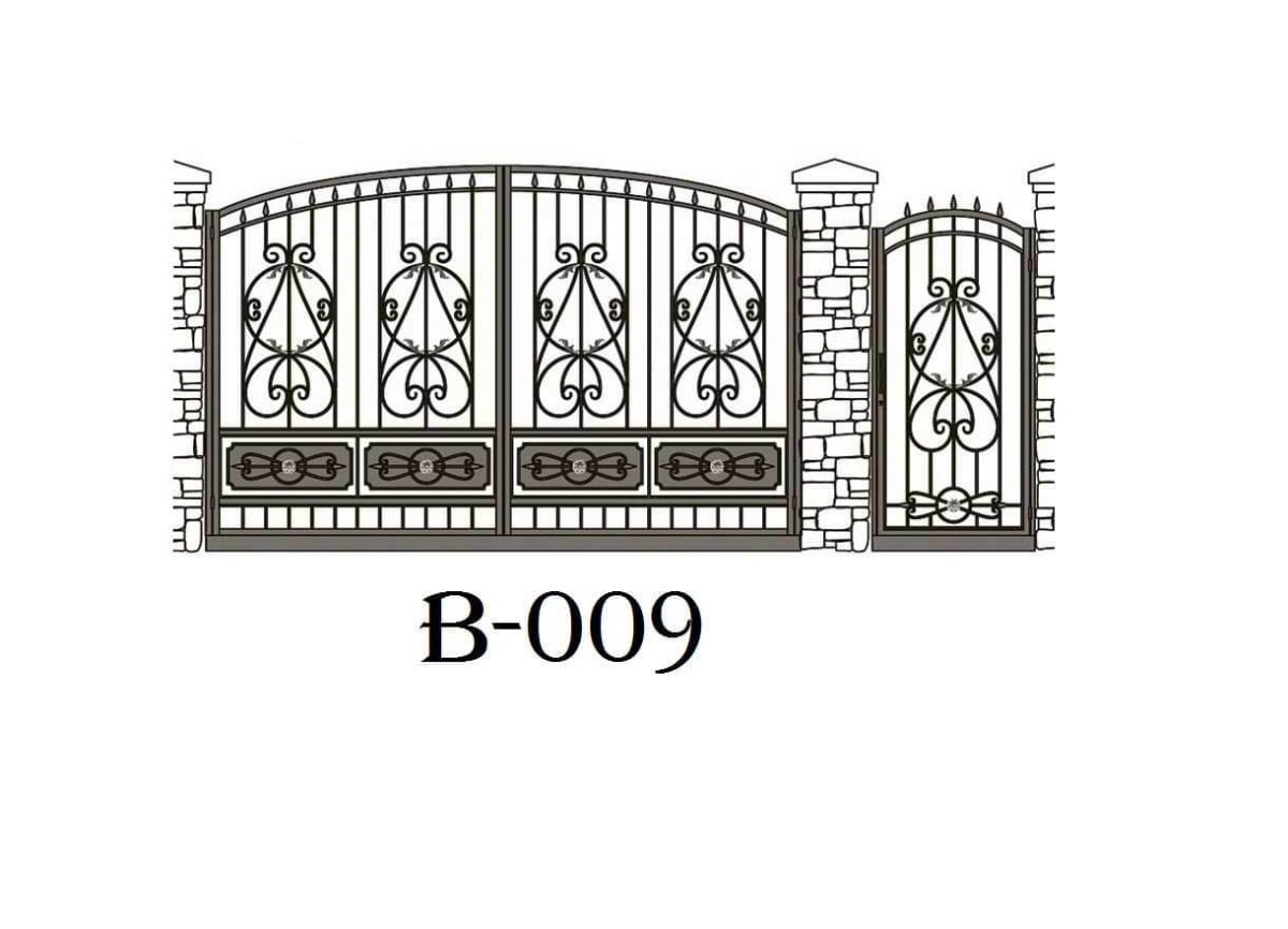 Эскизы кованных ворот