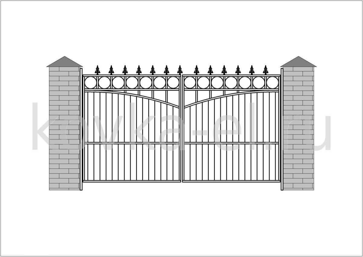 Эскизы ворот