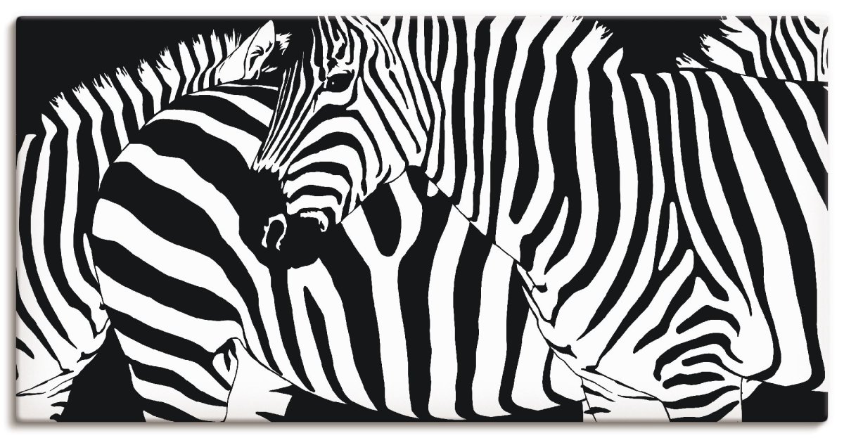 Зебра в клеточку