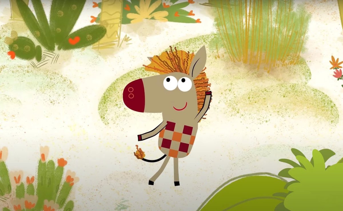 Зебра в клеточку Союзмультфильм