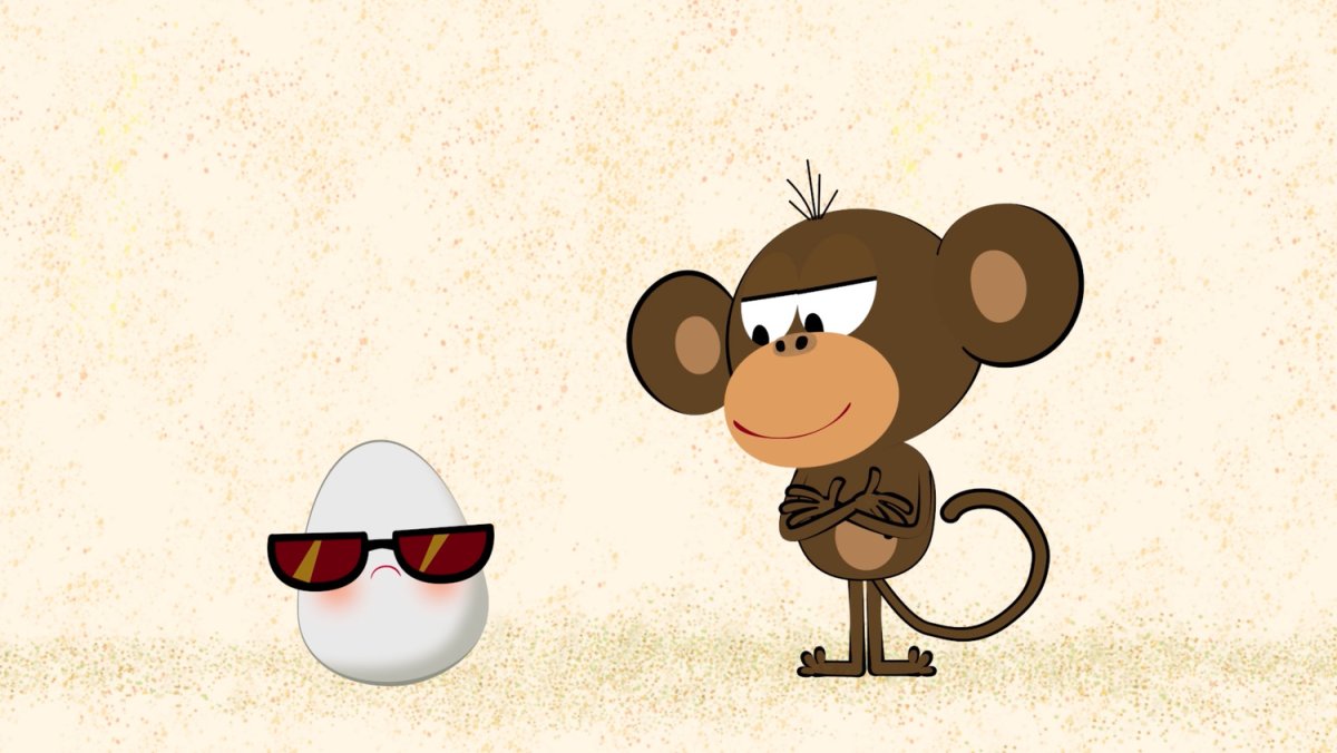 Зебра в клеточку яйцо Петя