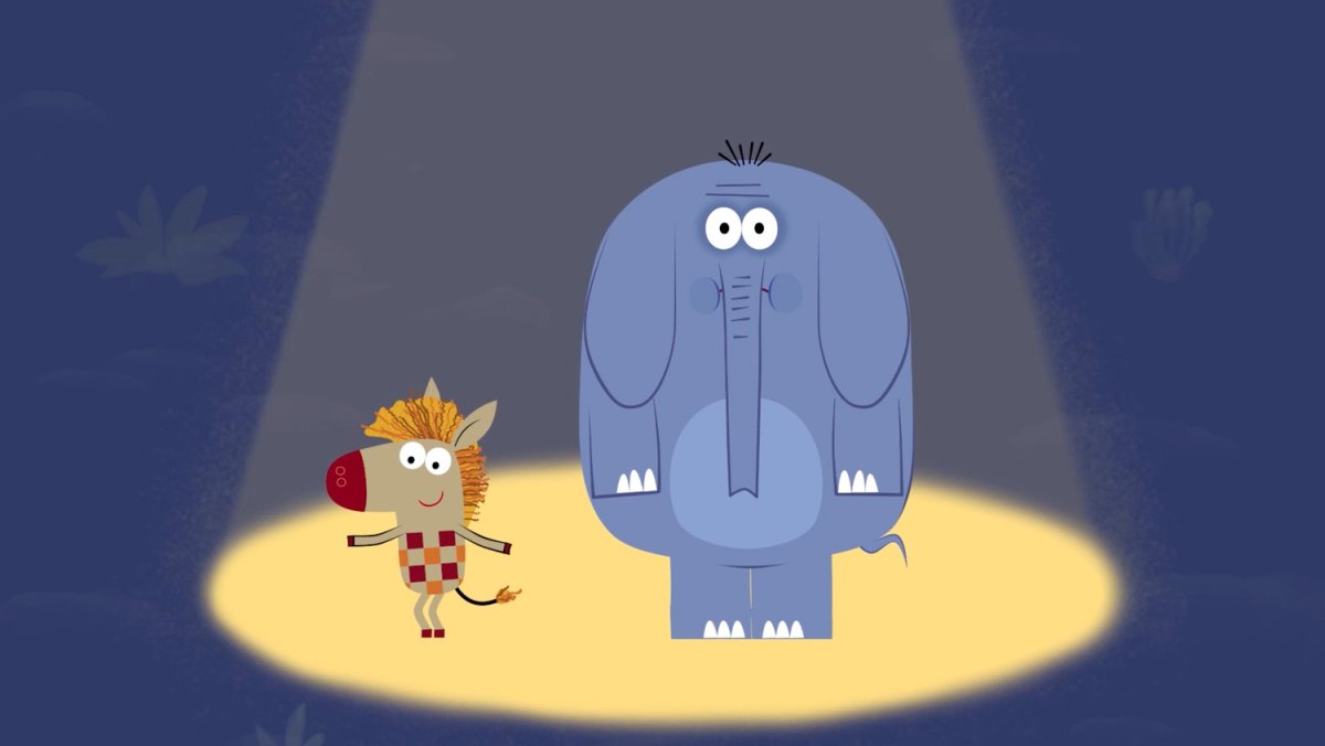 Слон Родион из мультика