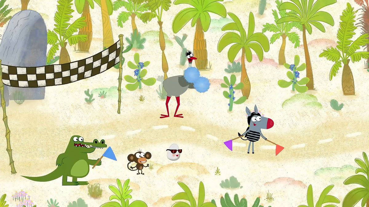 Зебра в клеточку