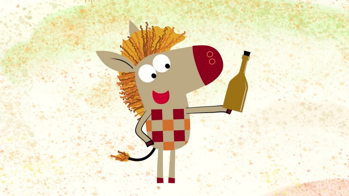 Зебра в клеточку герои мультфильма