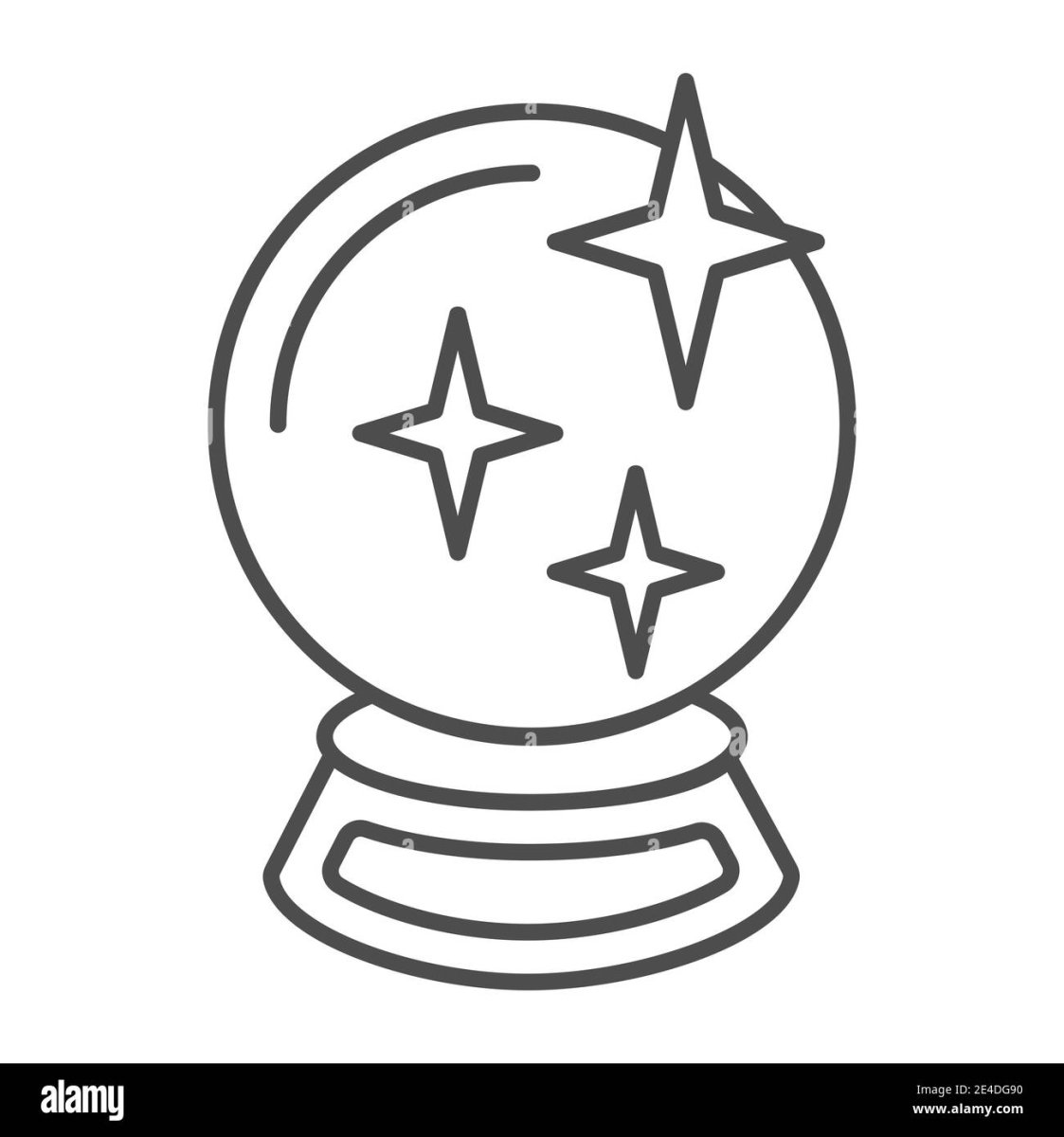 Магический шар иконка