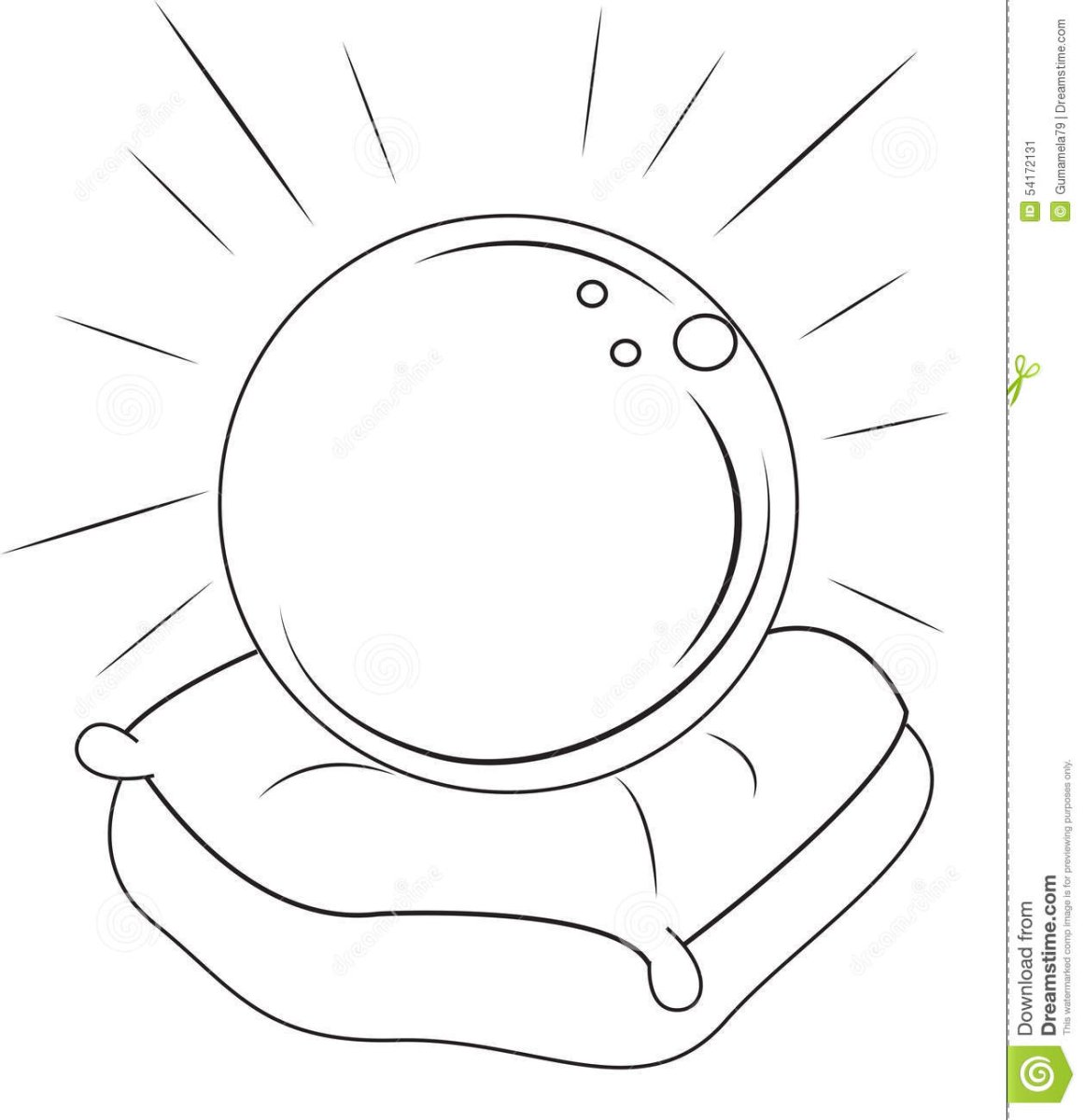 Рука на шаре