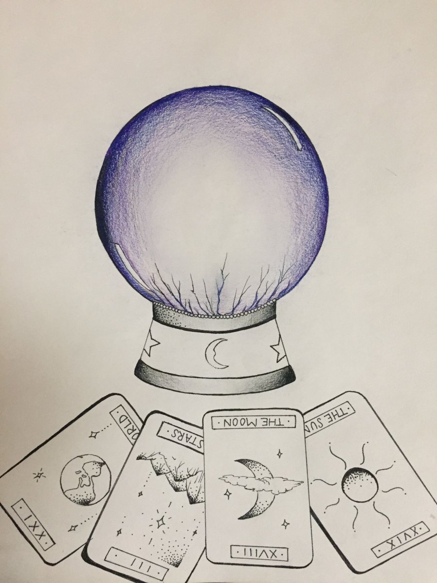 Шар предсказаний иконка