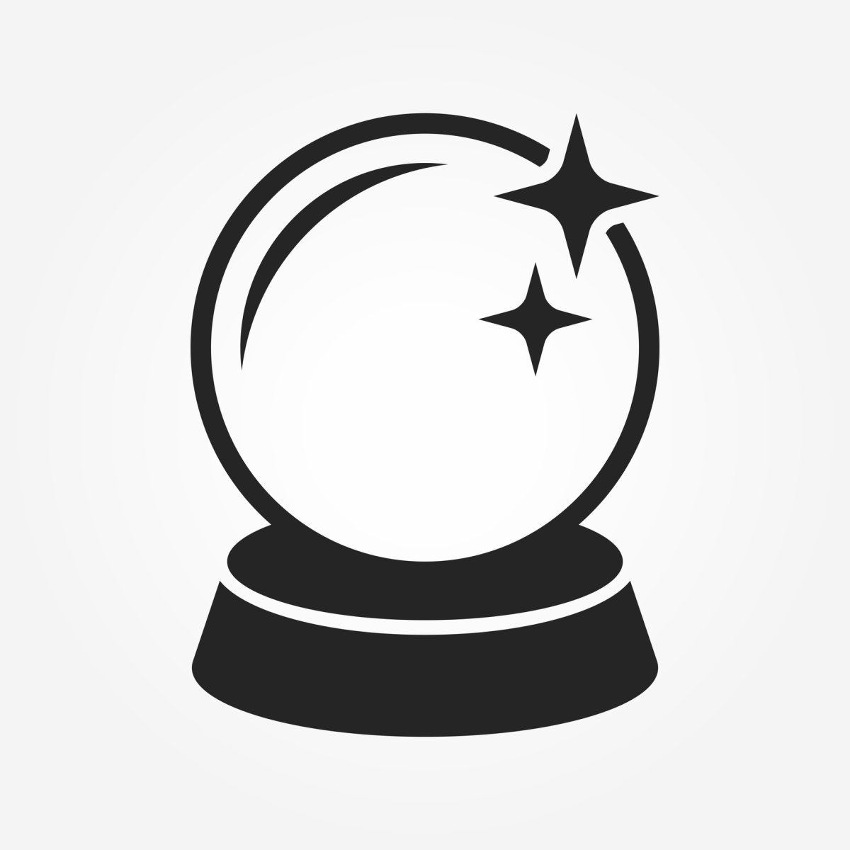 Магический шар рисунок