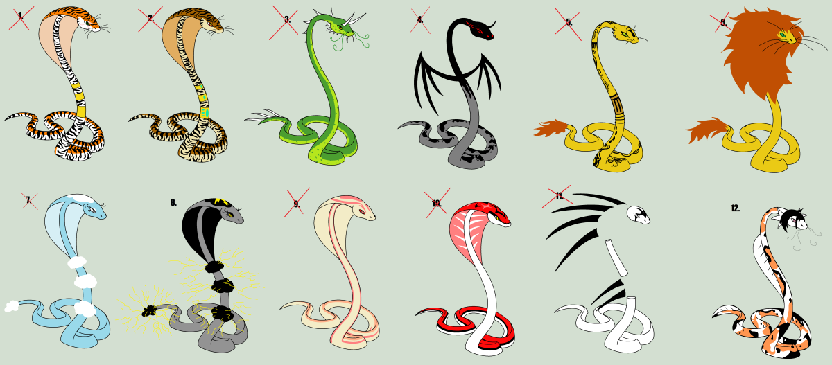 Две змеи переплелись