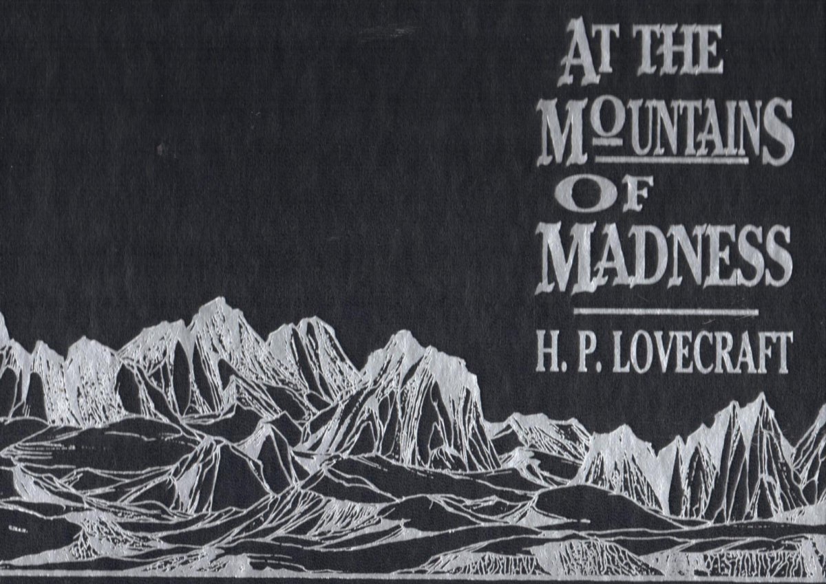 Хребты безумия Лавкрафт обложка
