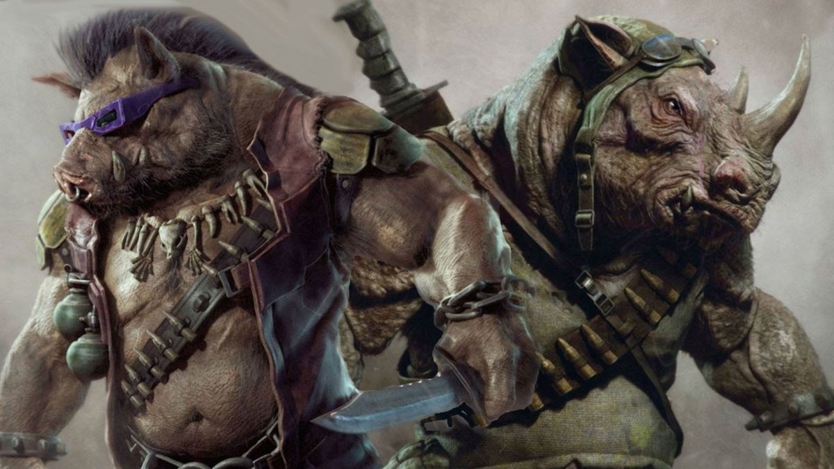 Черепашки ниндзя Бибоп и рокстеди