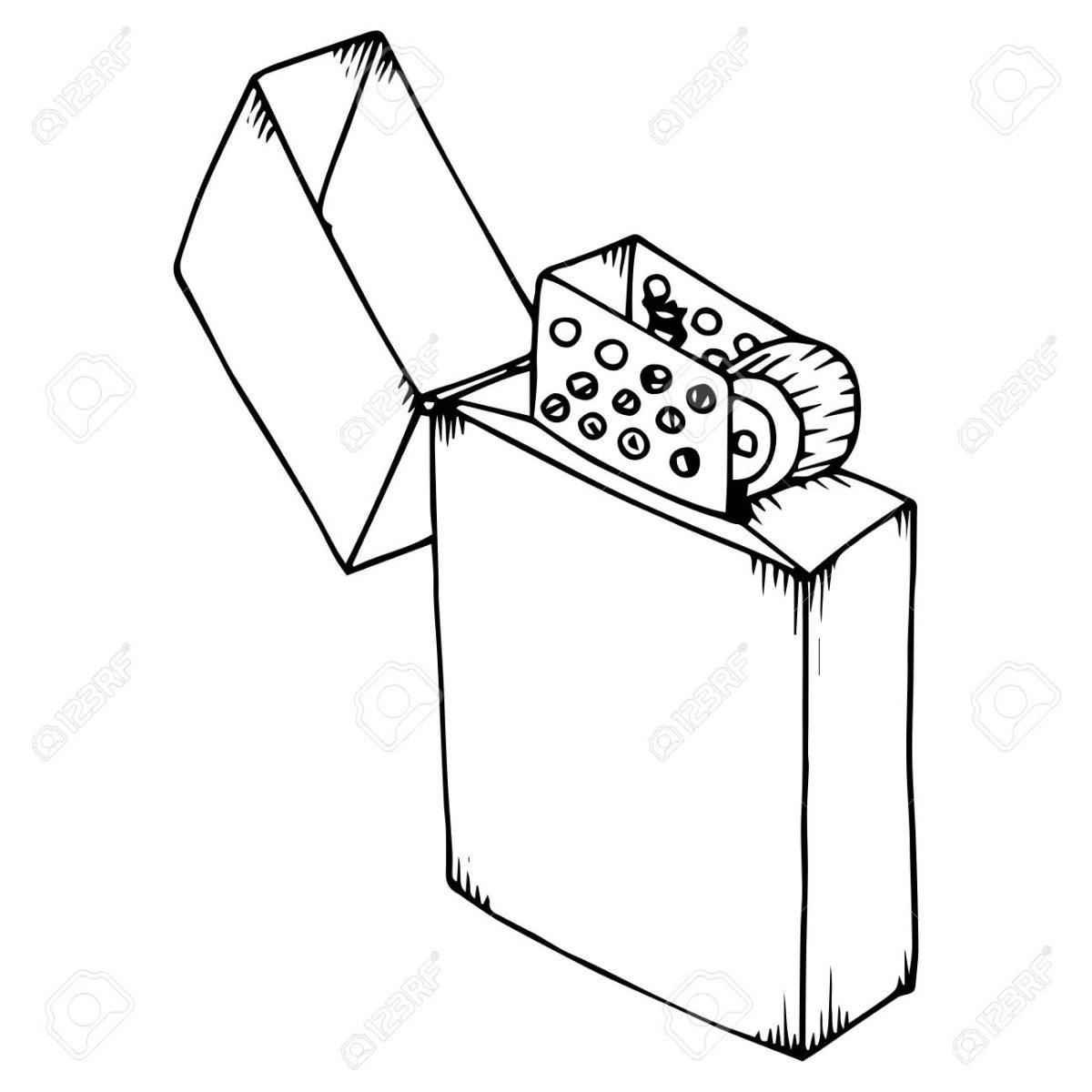 Зажигалка эскиз