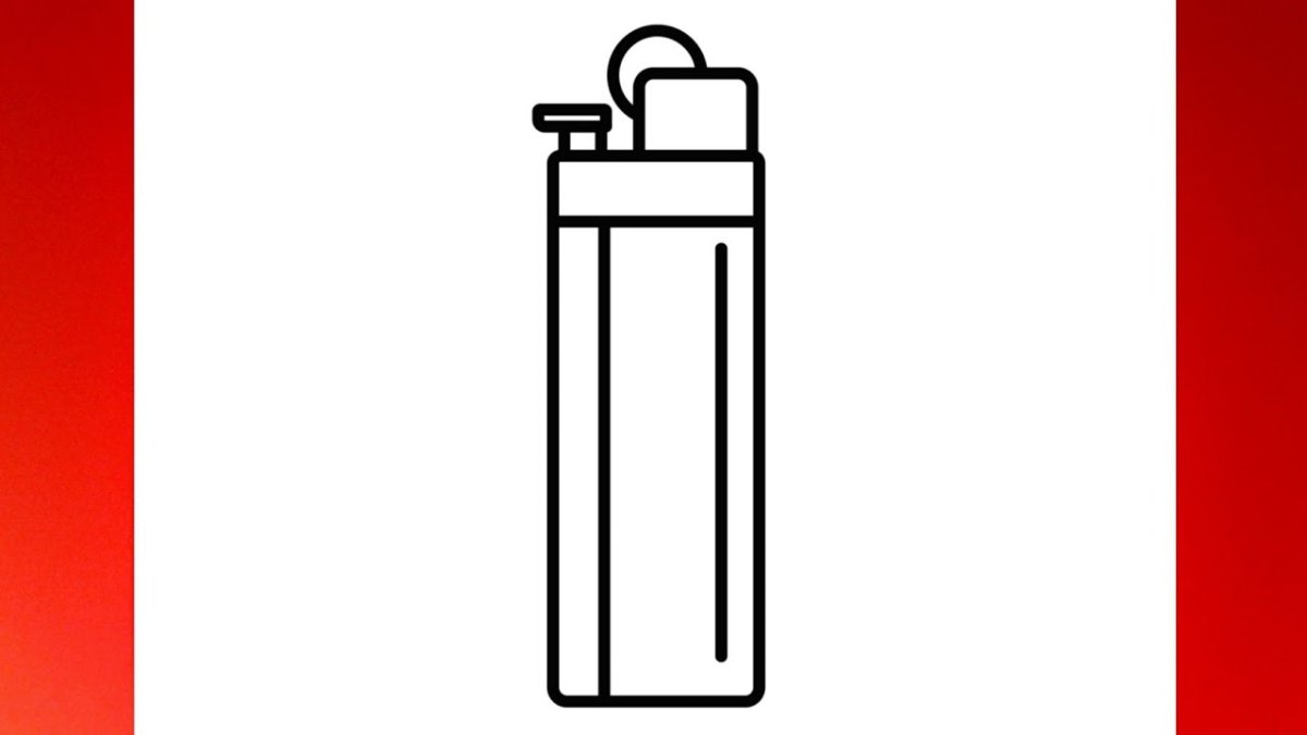 Зажигалка контур