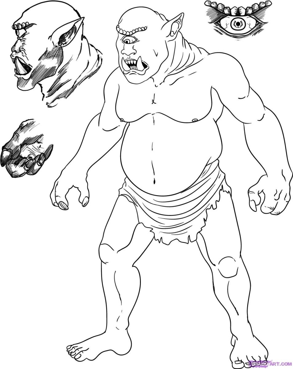 Раскраска Ральф и Ванилопа