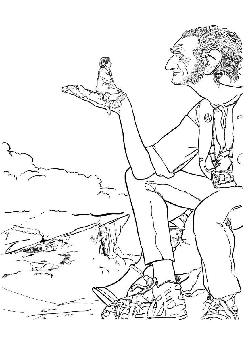 Картинки раскраски Ральф